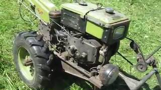 Роторная косилка к мотоблоку Зубр. Rotary mower