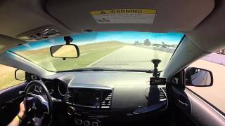 Thunderhill (bypass) with traffic, NCRC 4-26-15, Evo 10 GSR