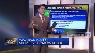 Tawuran Digital Shopee VS grab VS Gojek