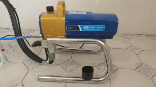 Покрасочный аппарат высокого давления Hanxuan H680 из Китая. (распаковка)