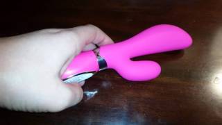 Dual Action Sex Toy Vibrator - Clit / Vaginal Stimulator