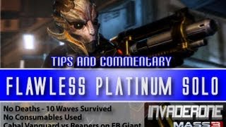 FLAWLESS PLATINUM SOLO | Turian Cabal Vanguard | No Deaths, No Consumables Used | Guide