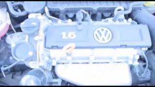 Работа мотора VW Polo Sedan на холодную и после прогрева