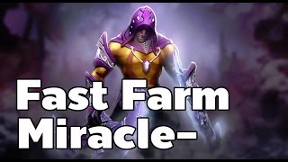 Anti Mage Fast Farm Dota 2 By Miracle-
