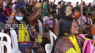 Brazil: Thousands of Indigenous protesters rally in Brasilia ahead of land rights ruling