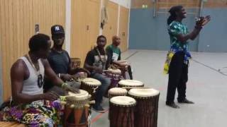 Nago Gueye Koité , Afrikanischer Tanz Workshop Sabar, Essen 2016