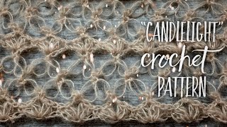 Неповторимый УЗОР КРЮЧКОМ "Candlelight" | ПЕТЛИ СОЛОМОНА | Beautiful crochet pattern