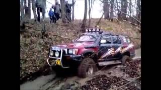 В поисках грязи Газ 69, Уаз 469, Toyota Hilux.