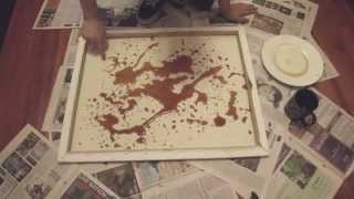Making Coffee Stain Art (by Makiato)