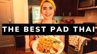 El mejor PAD THAI de pollo | RECETA TAILANDESA | munchieswithsarah