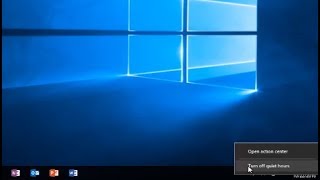 How To Turn On/Off Quiet Hours In Windows 10