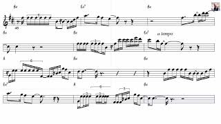 Caruso   Lucio Dalla Tango Tenor Sax arr. Brazhnik Sergey