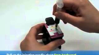 HP 60, 60XL Tri-Colour Ink Cartridge - Refill Instructions - Ink Refill Instructions