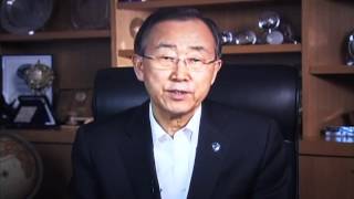 3 questions for Ban Ki-moon on the Future We Want -- Water