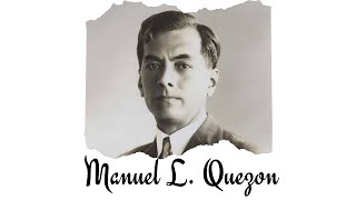 MANUEL L. QUEZON by SARAH S.