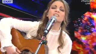 Μάγδα Θεοσίδου: "Κάτω απ'την μαρκίζα" | 2o Live  | The Voice of Greece