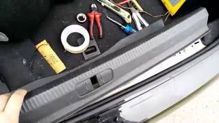 VW passat B7 android 10 inc player car dvd & reversing camera installation