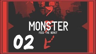 Minecraft FTB MONSTER [02] Метеорит