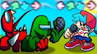 2 БОССА Амонг Ас Предатель vs Friday Night Funkin' Mod VS Impostor V4 [Demo] от фани геймс тв