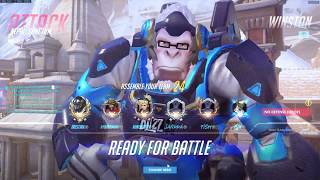 Overwatch Grandmaster - Golden Weapon Blizzcon Winston Gameplay