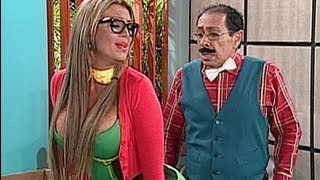 A Que Te Ríes - Navarrete impactado al ver a Sabrina como la Chilindrina