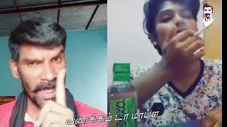 Vanakam da mapla vs smoking girl tik tok funs