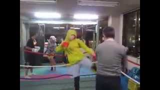 K・S宇都宮ジム　女子もキックボクシングでダイエット　 [ Kickboxing]　[diet]　[Girls]