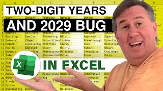 The Two Digit Year Setting Does Not Work If You Never Change It - 2458B