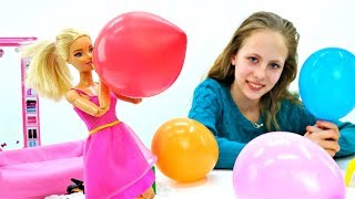 Мультики и Игры для девочек. Барби устроила вечеринку