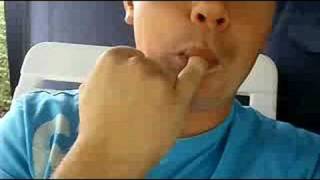 Disturbing nose picking