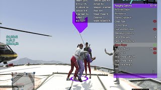 GTA 5 ONLINE ~ FUNNY MOD MENU TROLLING #7