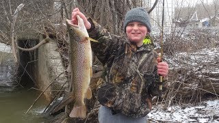 9-year-old's amazing opening day trout fishing tale