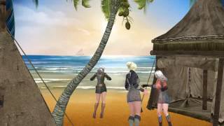 La plage avec Iclone