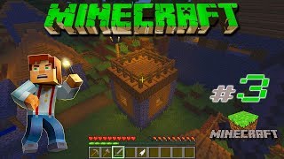 Minecraft - #3 - Как создать печь, уголь, факел и дом