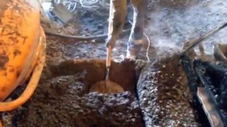 Расход керамзитобетонной смеси на один блок