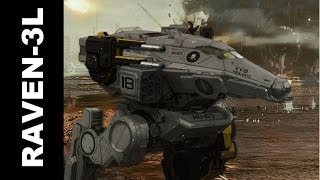 MWO Охотник RAVEN-3L наелся плоти мясного из вражеского вторжение в  4 килла и дамага 631