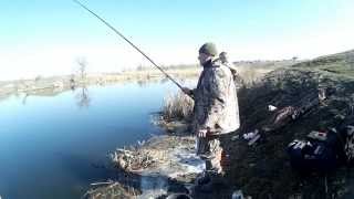 Рыбалка Весенний Поплавок Весенний Джиг На реке KarakayS Chanal