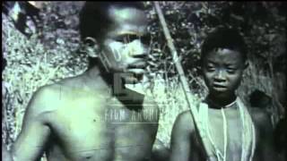 Moving Camp in the Malayan Jungle, 1940s - Film 95456