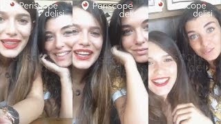 Periscope Ünlüler: Nilay Cafer, Aslıhan Güner ve Berk Atan Buluştukları Gün! KAÇIRMAYIN!