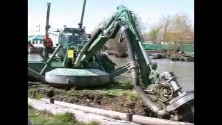 Очистка водоемов и прудов. Дноуглубление, уборка камыша