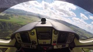 150NM Solo Navigationsflug Leg 2, LSGE-LSZG