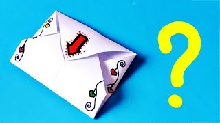КОНВЕРТ С СЮРПРИЗОМ своими руками, как сделать оригинальное поздравление с Днем Рождения