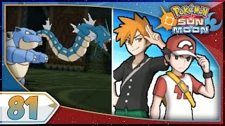 Pokémon Sun And Moon - Part 81 | Battle Tree Super Multi 41-50: Battle Legends Red & Blue!