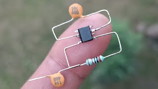 DIY SMALLEST AMPLIFIER WITH IC 8002