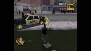 GTA III - Мотоцикл и неигровой персонаж (Bike and non-playable character)