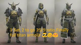 Destiny 2 IRON BANNER RANK 30 FINALLY FULL ARMOUR SET TITAN ?❤?