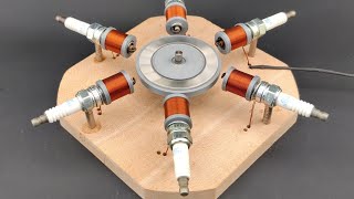 Making Electric Generator with Sparkplug