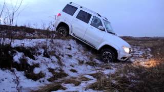UAZ PATRIOT 2015 внедорожный тест-драйв