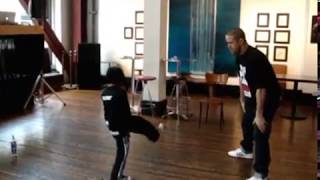 Top Rock Batlle Crazy Legs vs Bail Rok (Папа и сын танцуют брейк данс)