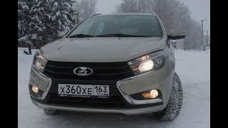 Девушка за рулем LADA Vesta SW 1.8 МТ